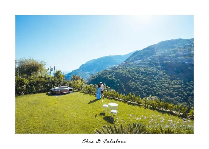 Chez Lia - Private Garden And Tub, Sea View Close To Villa Eva And Cimbrone, Ravello
