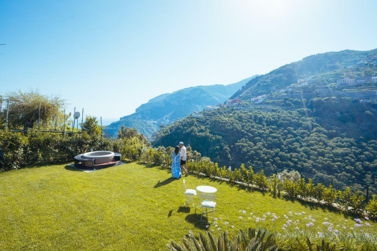 Chez Lia - Private Garden And Tub, Sea View Close To Eva And Cimbrone, Apartment Ravello